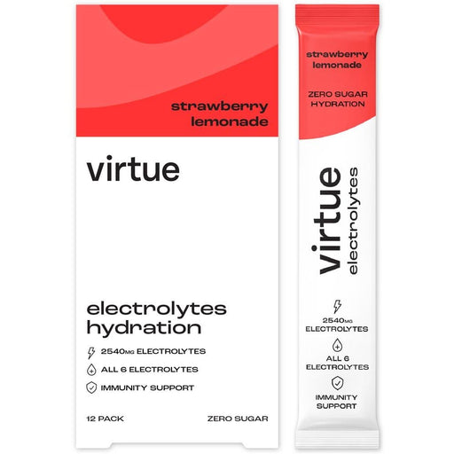 Virtue Electrolytes Strawberry 12 x 5g Sachets