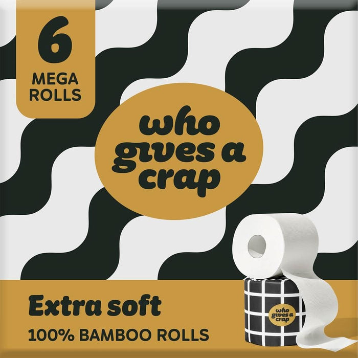 Who Gives A Crap Extra Soft Toilet Roll 6 Pack