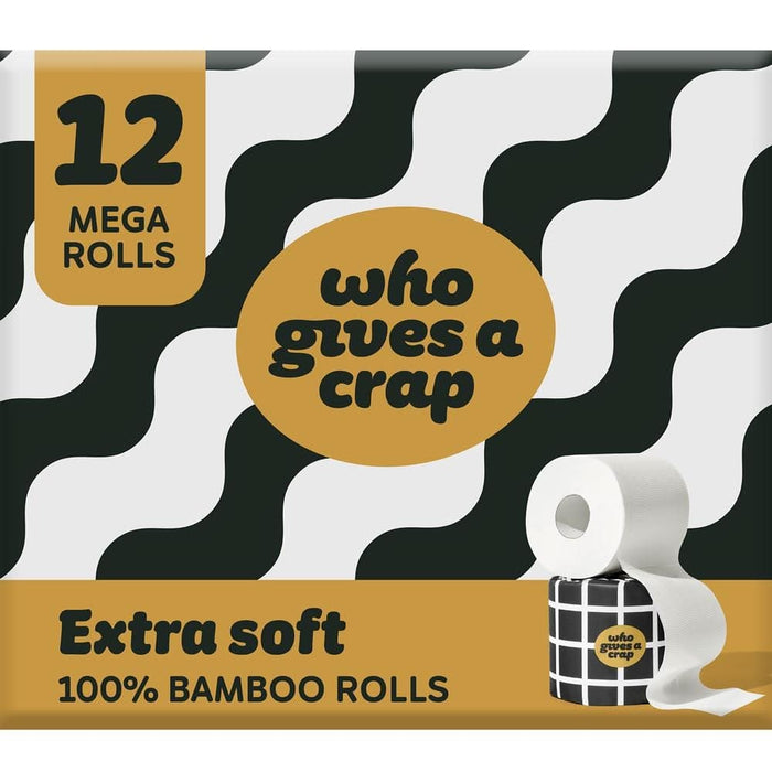 Who Gives A Crap Extra Soft Toilet Roll 12 Pack