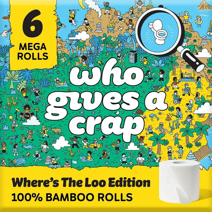 Who Gives A Crap Where's The Loo 6 Pack