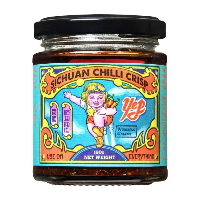 Yep Kitchen Sichuan Chilli Crisp Oil 160g