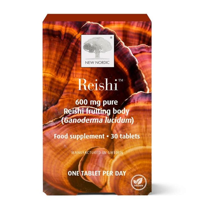 New Nordic Reishi Mushroom 30 Tablets