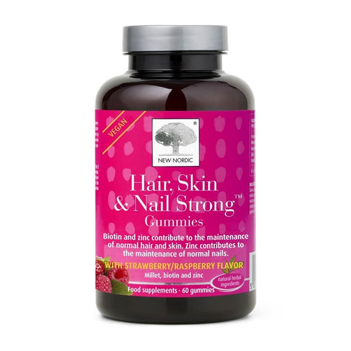 New Nordic Hair Skin Nail Strong 60 Gummies