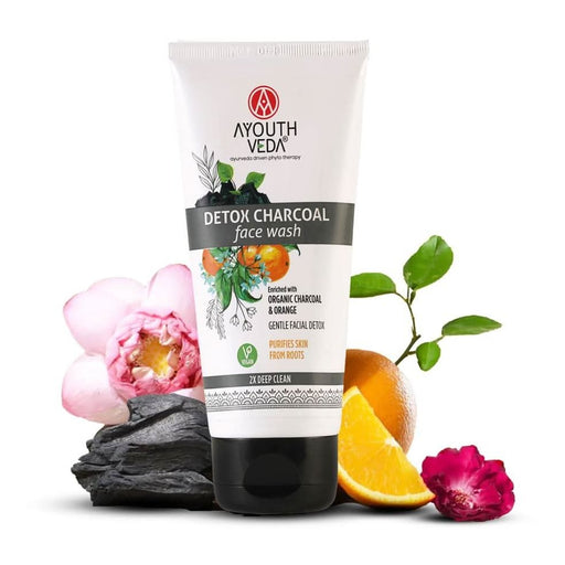 Ayouthveda Detox Charcoal Face Wash 150g