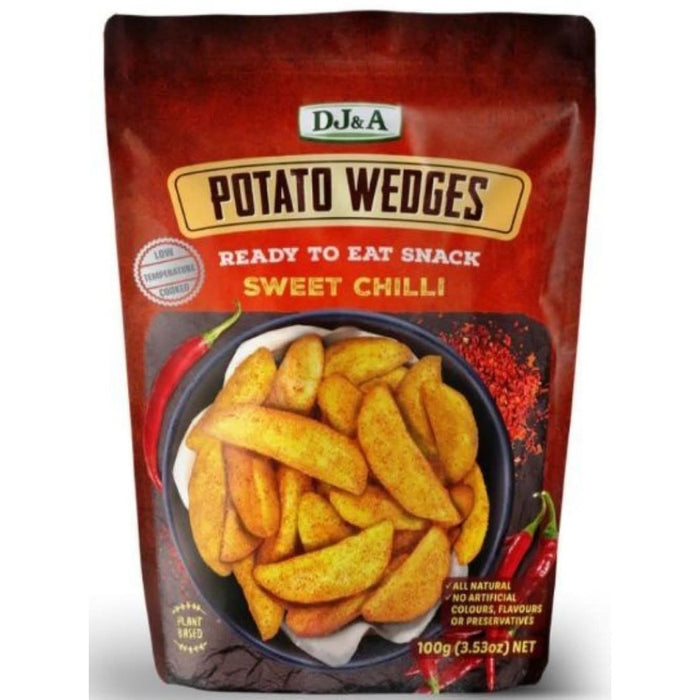 DJ & A Potato Wedges Sweet Chilli 100g