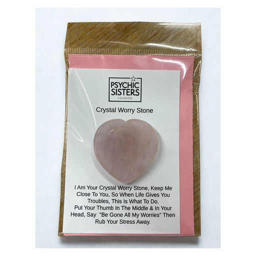 Psychic Sisters Crystal Worry Stone