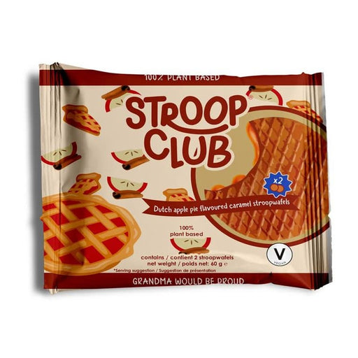 Stroop Club Apple Pie Caramel Stroopwafel 60g