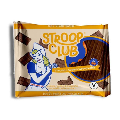 Stroop Club Chocolate Caramel Stroopwafel 60g