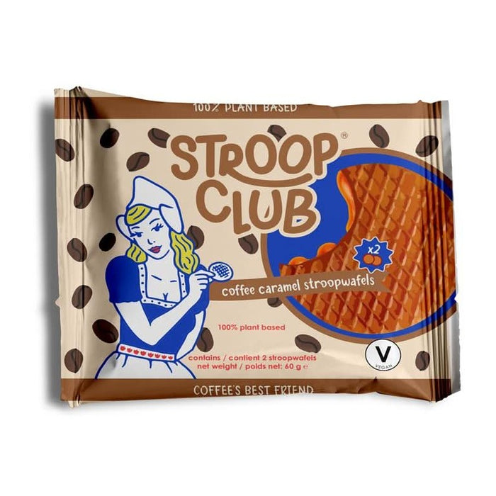 Stroop Club Coffee Caramel Stroopwafel 60g
