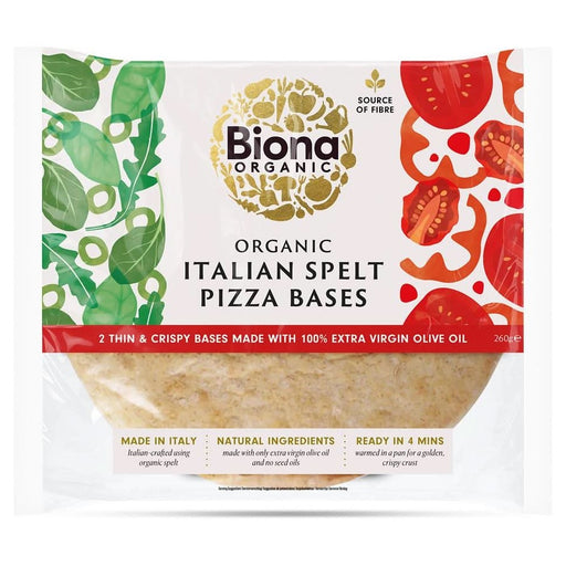 Biona Organic Spelt Thin Pizza Base 260g