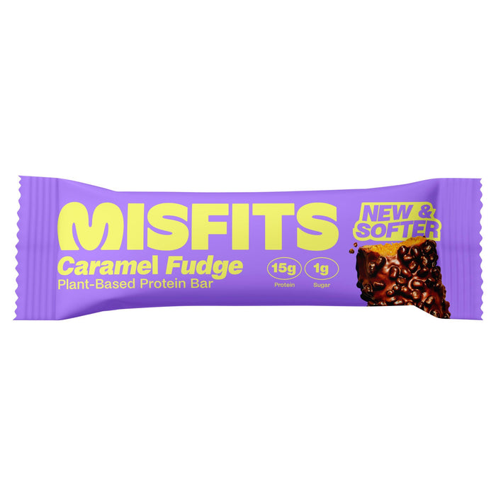 Misfits Health Caramel Fudge Bar 50g