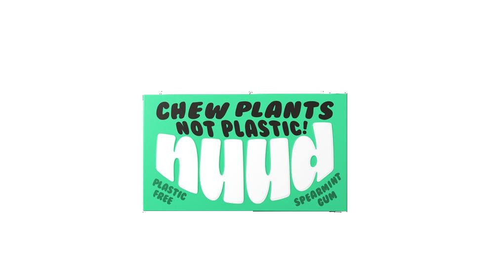 NUUD Plastic Free Gum Spearmint 18g
