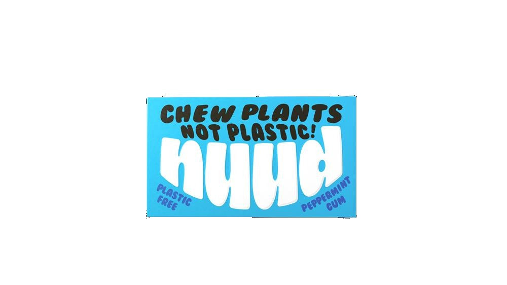 NUUD Plastic Free Gum Peppermint 18g