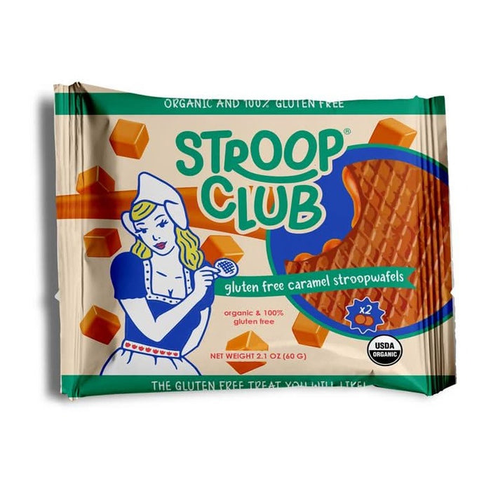 Stroop Club Caramel Stroopwafel 2 Pack 60g