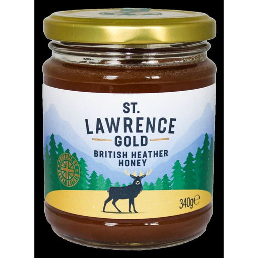 St Lawrence Gold British Heather Blossom Honey 340g