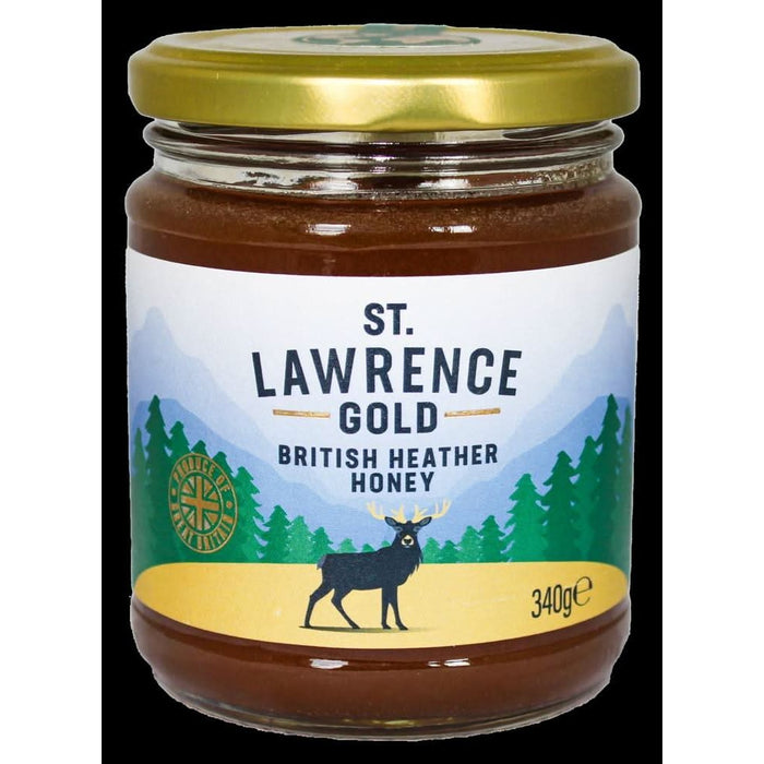 St Lawrence Gold British Heather Blossom Honey 340g