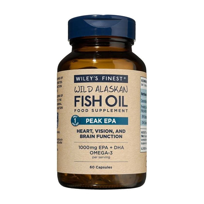 Wiley's Finest Peak EPA Fish Oil 1000mg - 60 Capsules