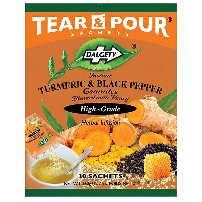 Dalgety Instant Turmeric Pepper Tea 30 Sachets