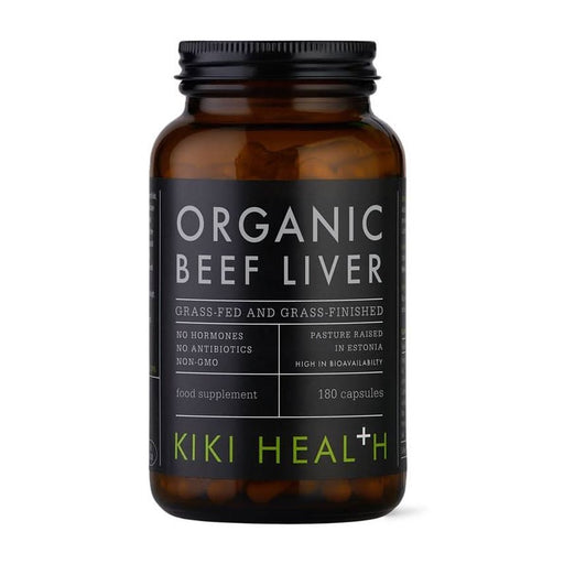 KIKI Health Organic Beef Liver 180 Capsules