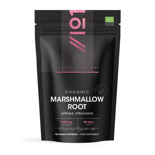 Alpha01 Organic Marshmallow Root 1400mg 90 Capsules
