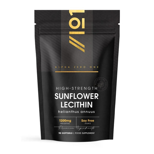 Alpha01 Sunflower Lecithin 1200mg 90 Softgels