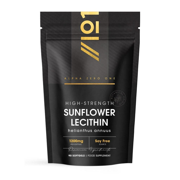Alpha01 Sunflower Lecithin 1200mg 90 Softgels