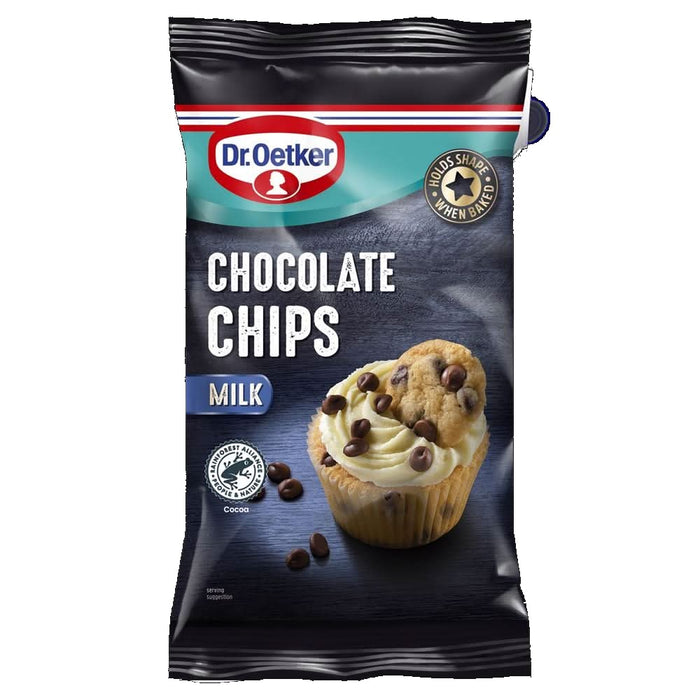 Dr Oetker Milk Chocolate Chips 100g