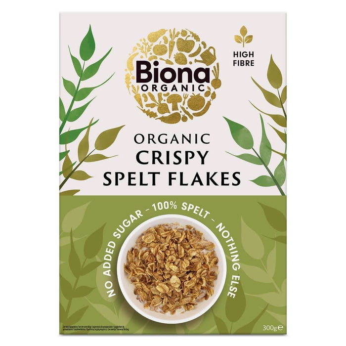 Biona Organic Crispy Spelt Flakes 300g