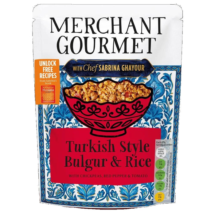 Merchant Gourmet Turkish Style Bulgur & Rice 250g