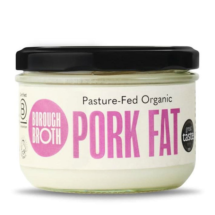Borough Broth Organic Pork Fat 190g