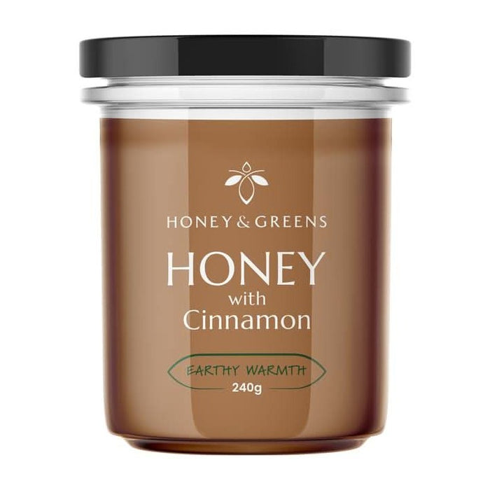 Honey and Greens Honey with Ceylon Cinnamon 240g