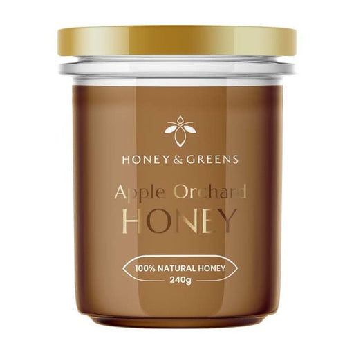 Honey and Greens British Apple Orchard Honey 240g