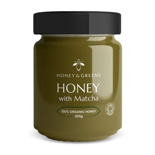 Honey and Greens Honey with Organic Matcha 200g