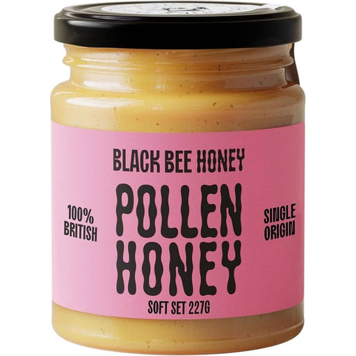 Black Bee British Honey and Pollen 227g