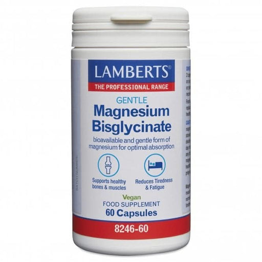 Lamberts Gentle Magnesium Bisglycinate 60 Capsules