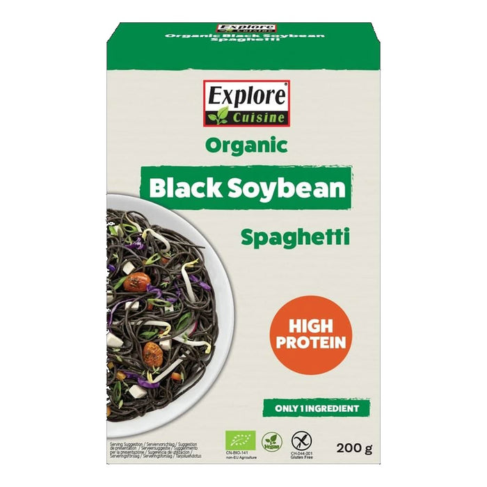 Explore Cuisine Organic Black Soybean Spaghetti 200g