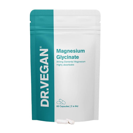 Dr Vegan Magnesium Glycinate 60 Capsules