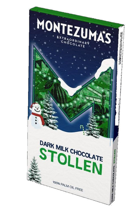 Montezumas Dark Milk Chocolate Stollen 90g
