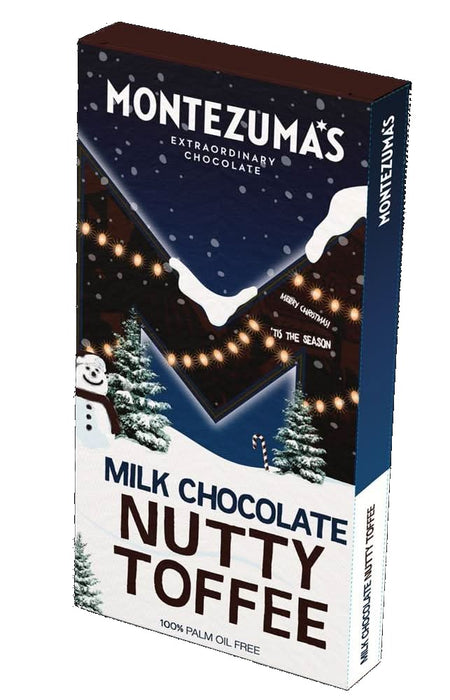 Montezumas Milk Chocolate Nutty Toffee 300g