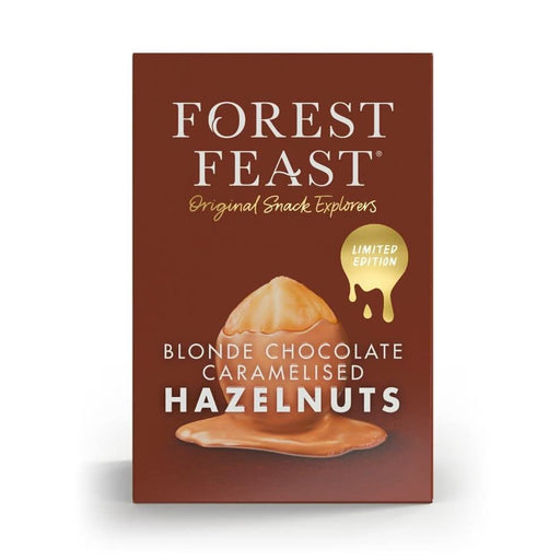 Forest Feast Blonde Hazelnuts Chocolate Gift Box 100g