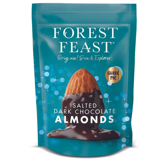Forest Feast Salted Dark Chocolate Almonds 270g