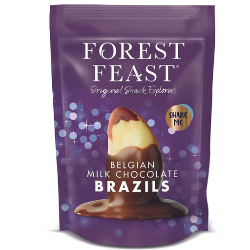Forest Feast Belgian Milk Chocolate Brazils 270g