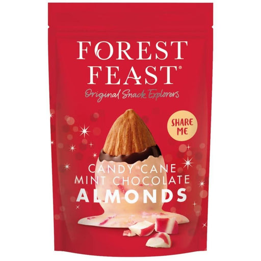 Forest Feast Candy Cane Mint Almonds 270g