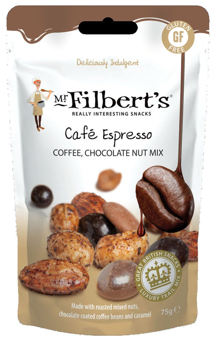 Mr Filberts Cafe Espresso Coffee Nut Mix 75g