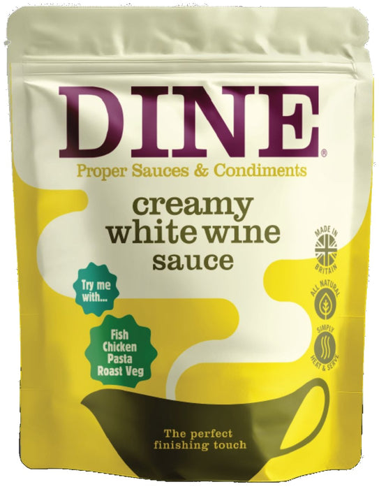 DINE in with Atkins and Potts White Wine Sauce 200g