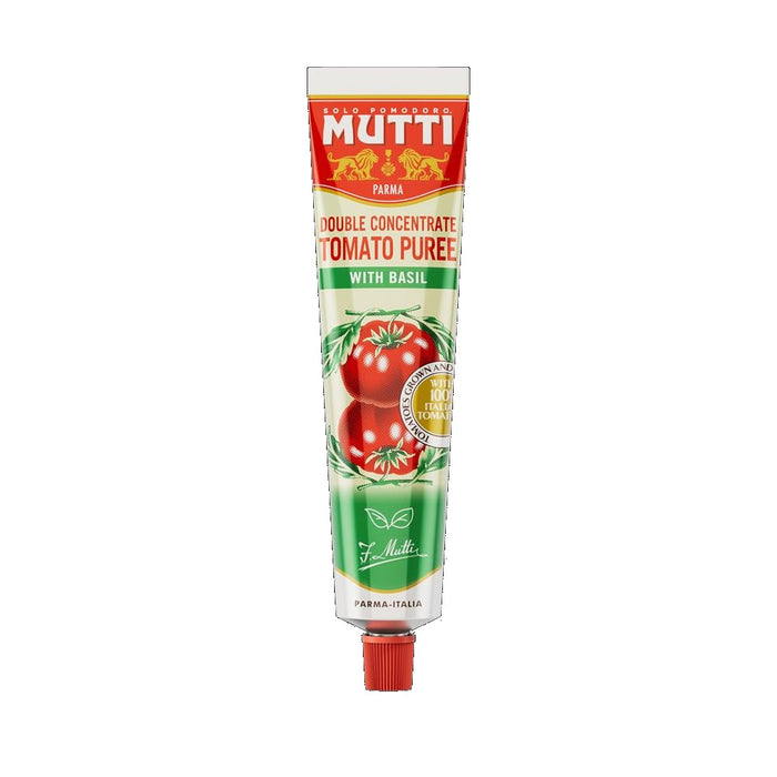 Mutti Tomato Puree with Basil 130g