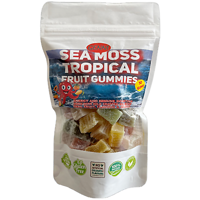 Genni Sea Moss Tropical Fruit 30 Gummies