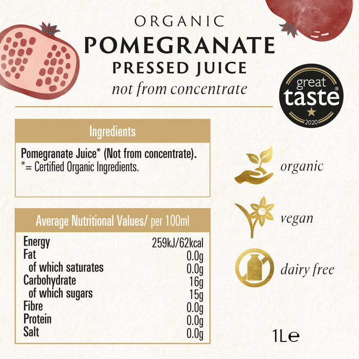 Biona Organic Pomegranate Juice 1L