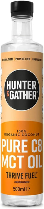 Hunter and Gather Organic C8 MCT Oil 500ml