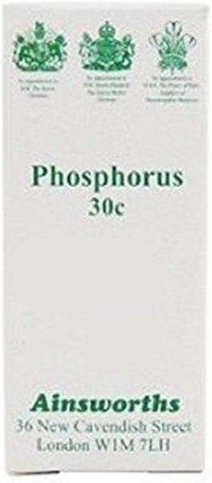 Ainsworths Phosphorus 30C homoeopathic 120 Tablets